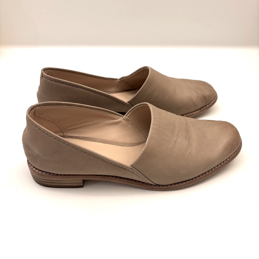 Clarks Slip-On Leather Loafers
